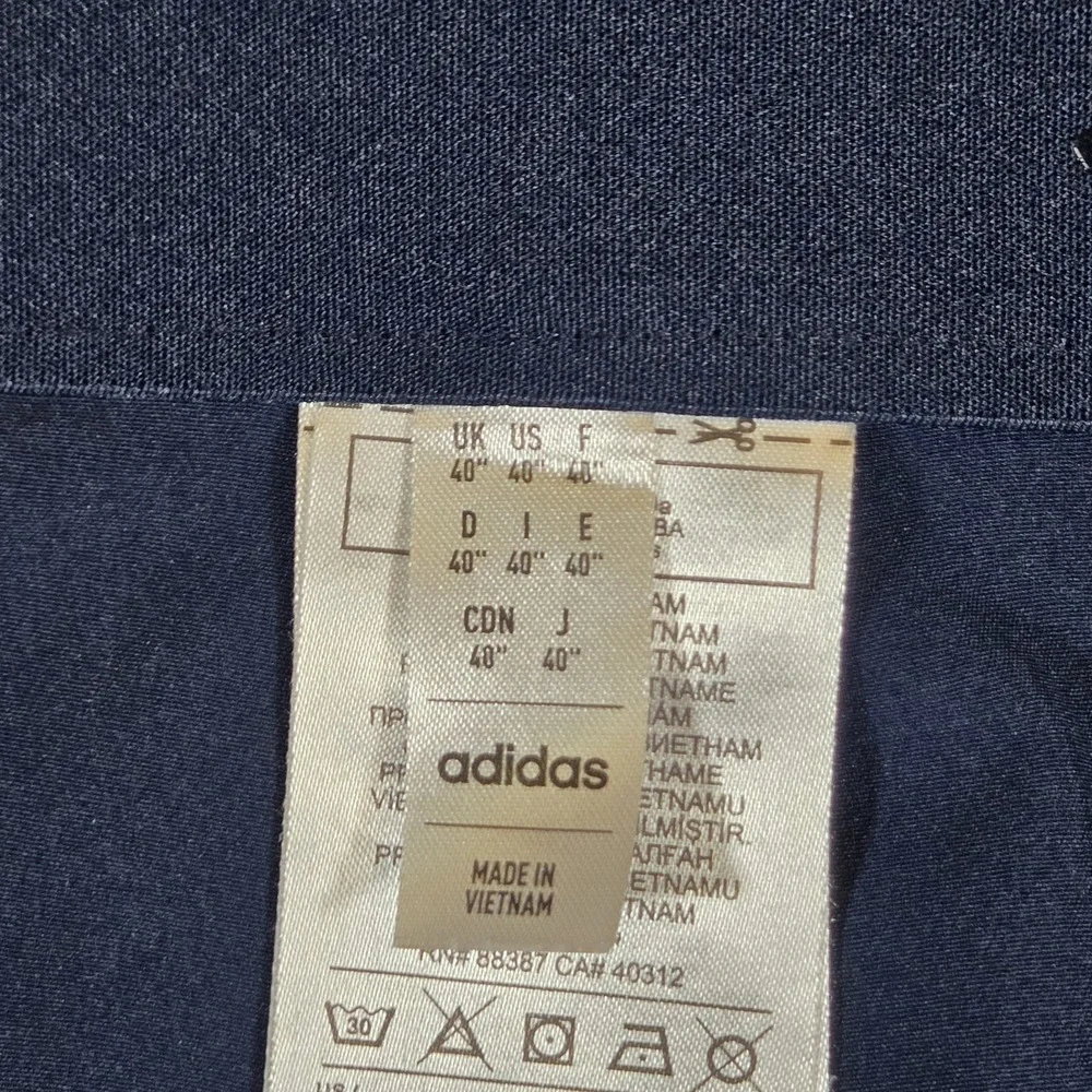 Adidas Ultimate 365 Golf Shorts Mens Size 40 Navy Blue Stretch